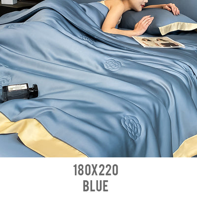 4-Piece Summer Quilt Set Lightweight Breathable Bedding Collection