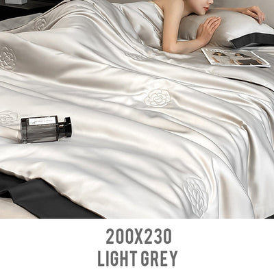 4-Piece Summer Quilt Set Lightweight Breathable Bedding Collection