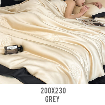 4-Piece Summer Quilt Set Lightweight Breathable Bedding Collection