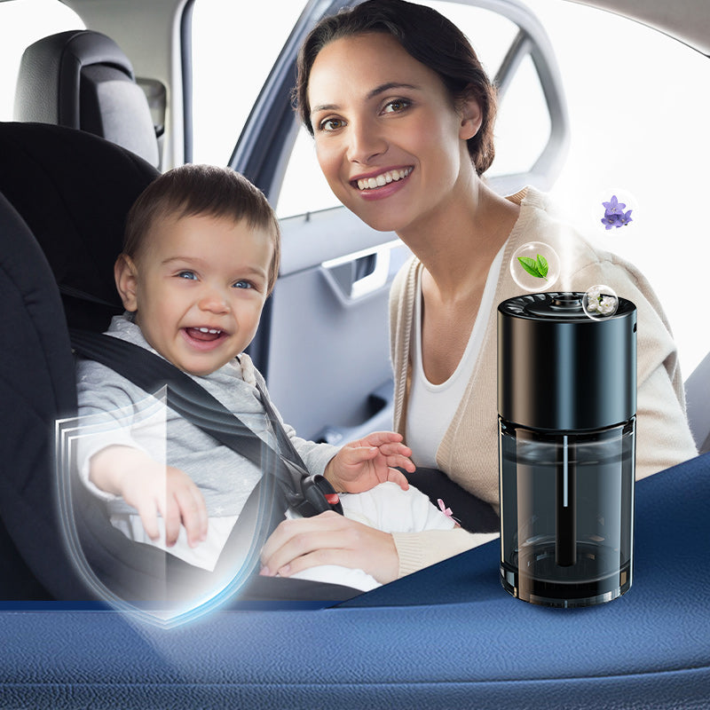 Car Humidifier Aromatherapy Diffuser Portable Air Mist Purifier