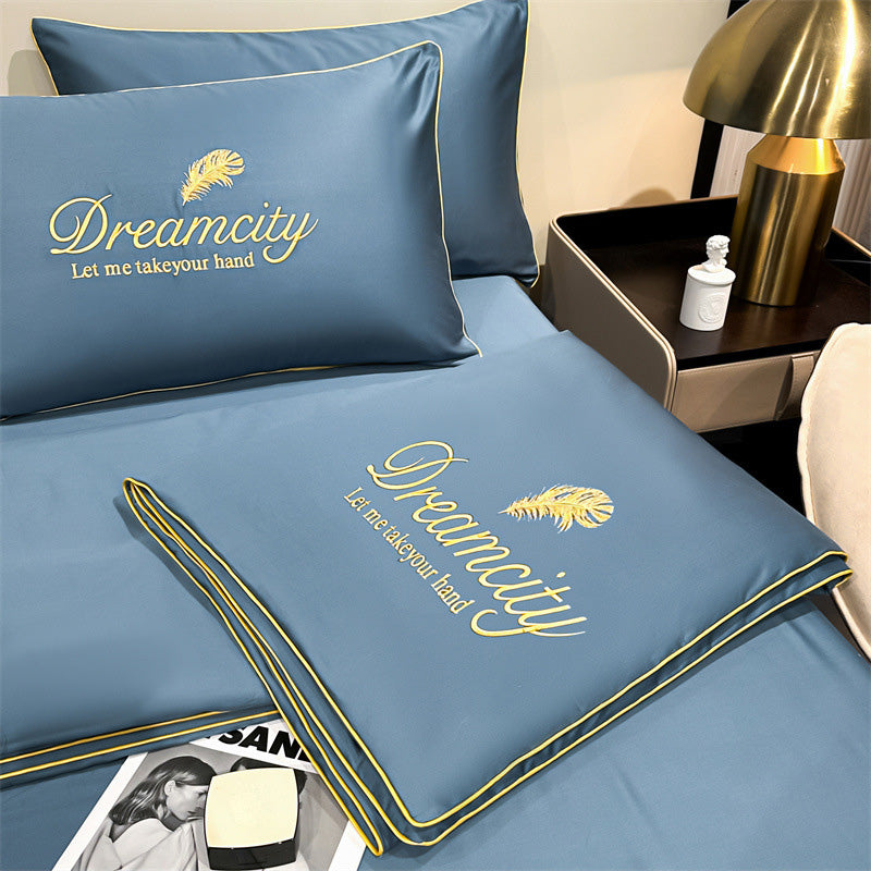 Summer Ice Silk Quilt Lightweight Breathable Cooling Comfort