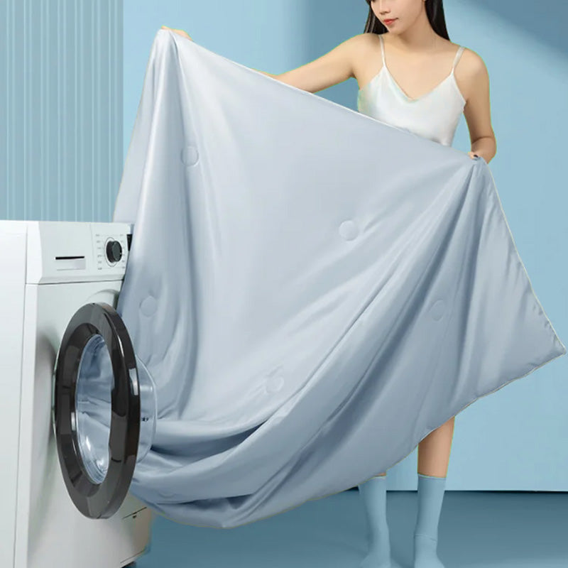 Summer Ice Silk Quilt Lightweight Breathable Cooling Comfort