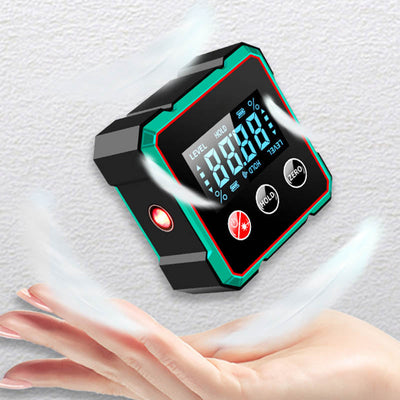 Digital Angle Finder With Magnetic Base And Electronic Laser Measurement
