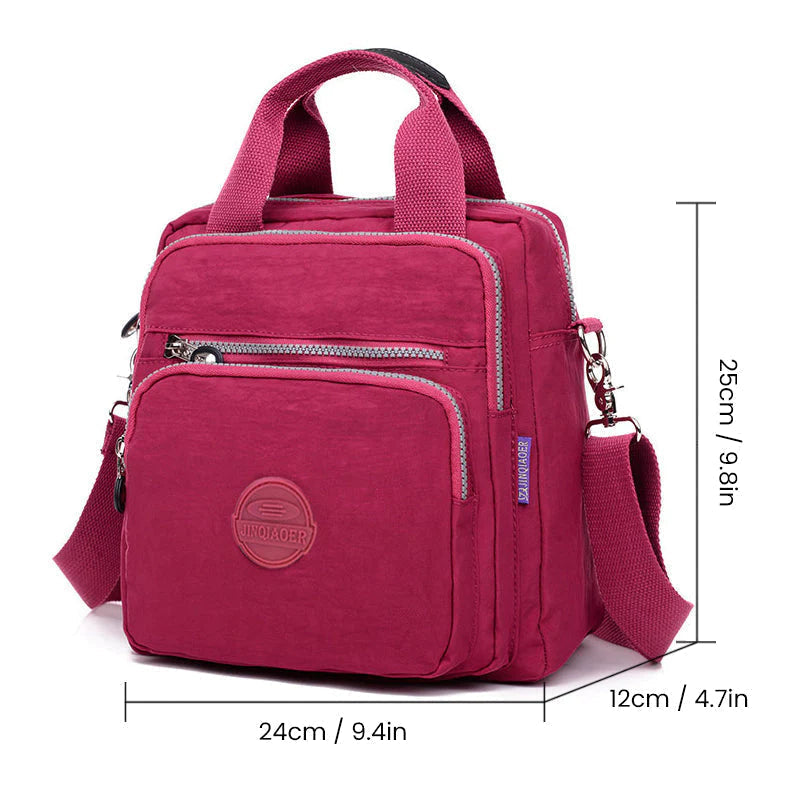 Multifunctional Shoulder Bag Waterproof Casual 3 In 1 Design