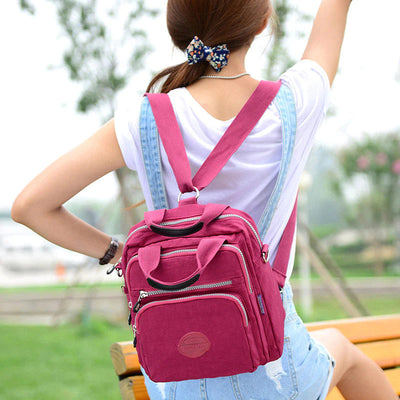 Multifunctional Shoulder Bag Waterproof Casual 3 In 1 Design