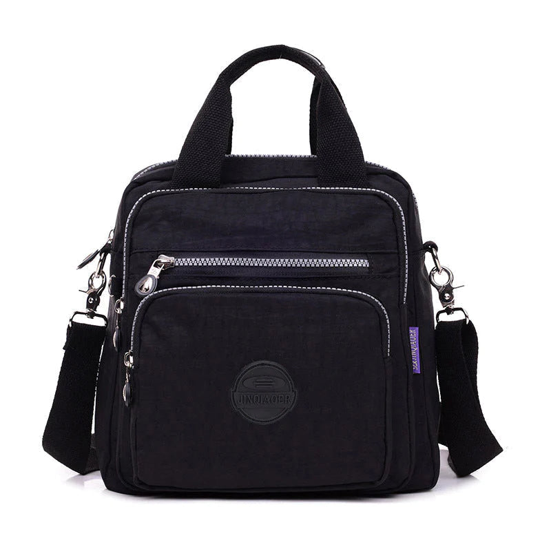 Multifunctional Shoulder Bag Waterproof Casual 3 In 1 Design