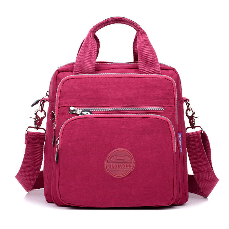 Multifunctional Shoulder Bag Waterproof Casual 3 In 1 Design