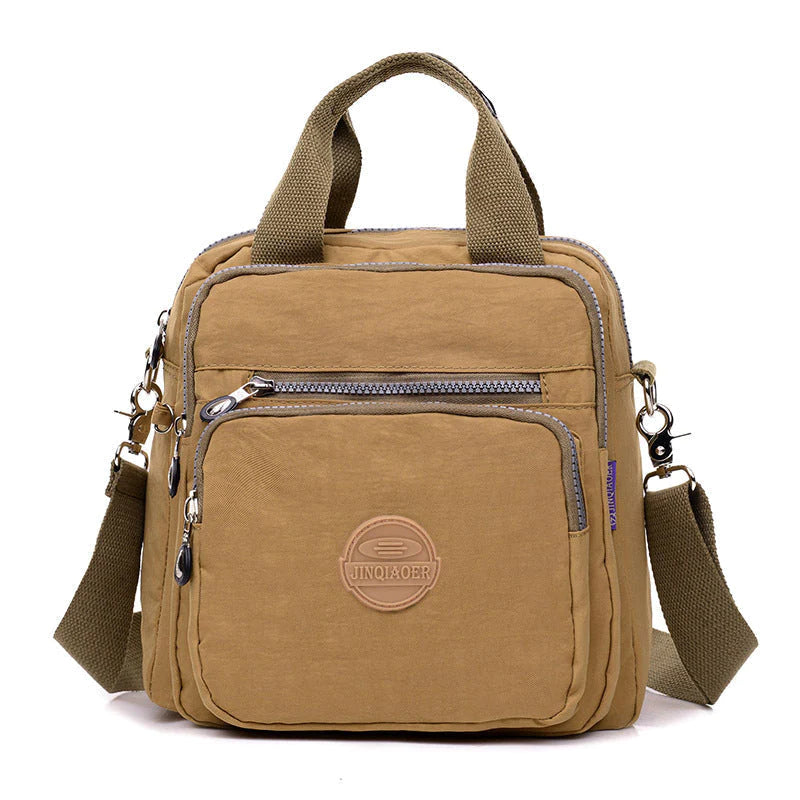 Multifunctional Shoulder Bag Waterproof Casual 3 In 1 Design