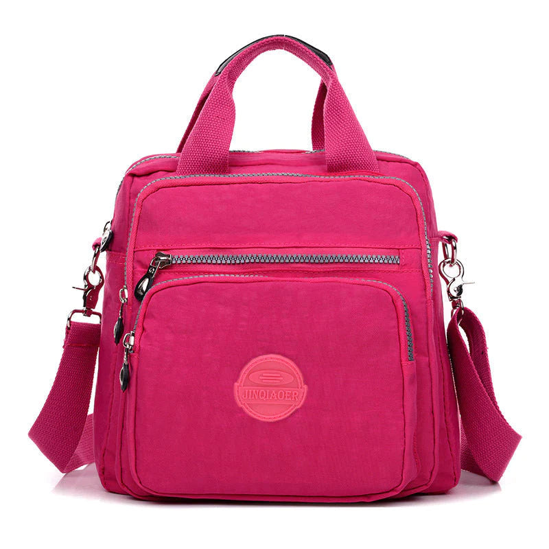 Multifunctional Shoulder Bag Waterproof Casual 3 In 1 Design