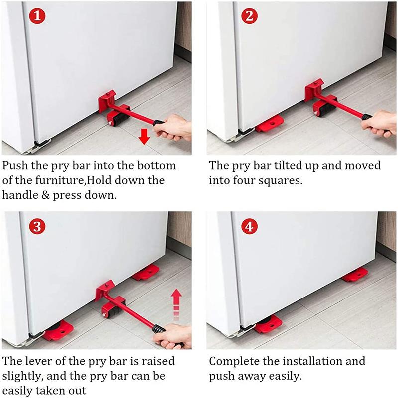 Furniture Mover Tool Set For Easy Home Furniture Lifting And Moving
