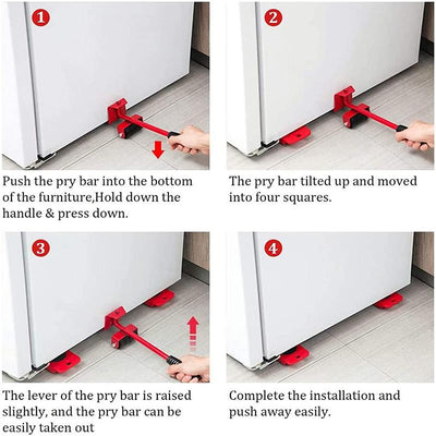 Furniture Mover Tool Set For Easy Home Furniture Lifting And Moving