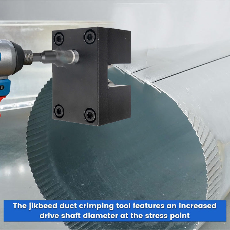 Impact Power Assisted Pipe Crimper For Efficient Pipe Joining Tasks
