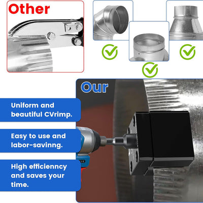 Impact Power Assisted Pipe Crimper For Efficient Pipe Joining Tasks