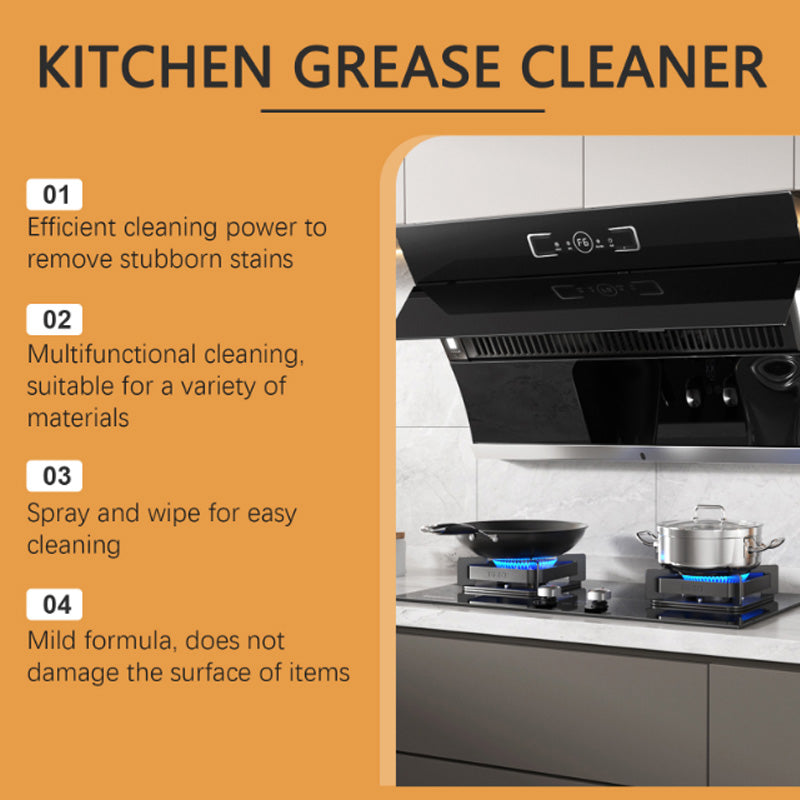 Powerful Kitchen Grease Cleaner For Deep Cleaning And Degreasing