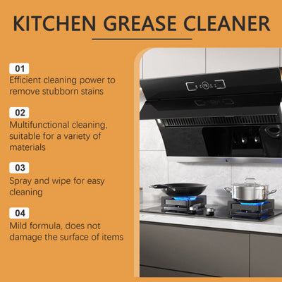 Powerful Kitchen Grease Cleaner For Deep Cleaning And Degreasing