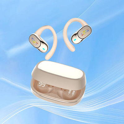 Waterproof Open Ear Earbuds With Advanced Noise Cancelling Technology