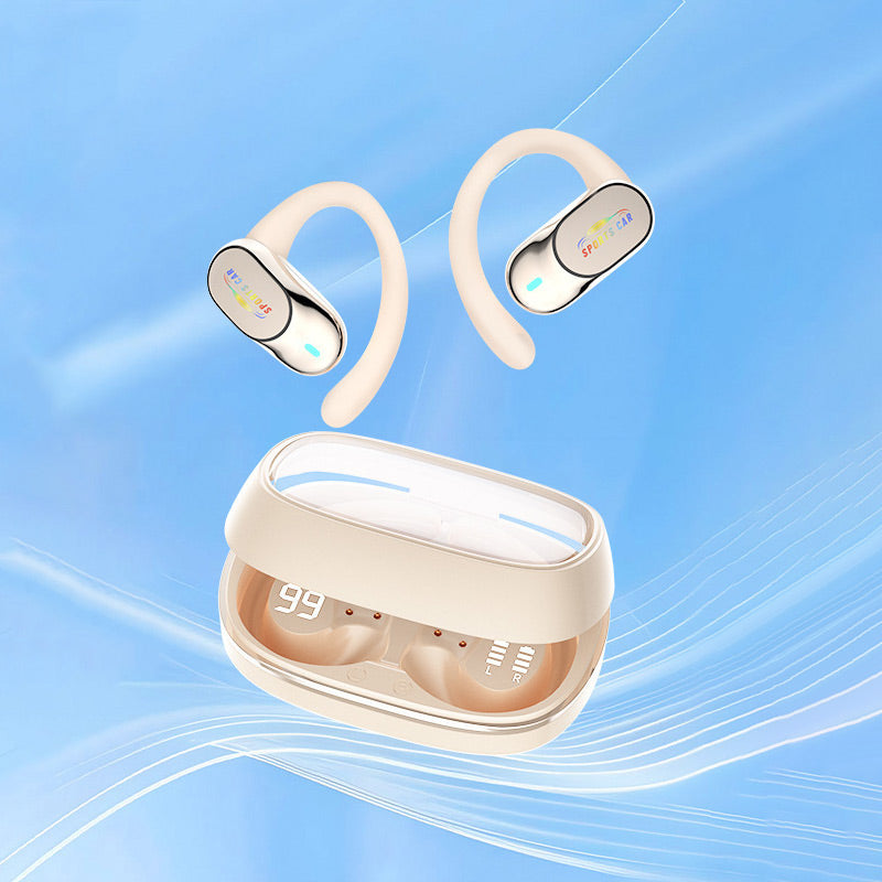 Waterproof Open Ear Earbuds With Advanced Noise Cancelling Technology
