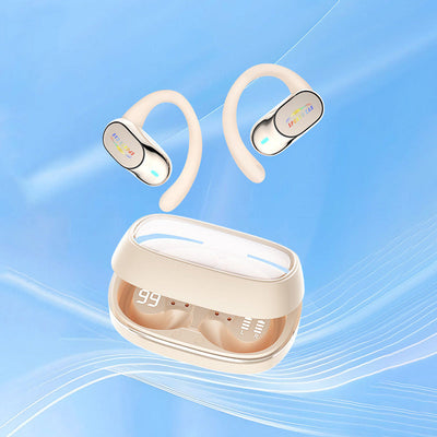 Waterproof Open Ear Earbuds With Advanced Noise Cancelling Technology
