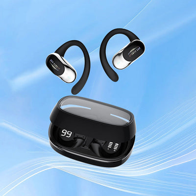 Waterproof Open Ear Earbuds With Advanced Noise Cancelling Technology