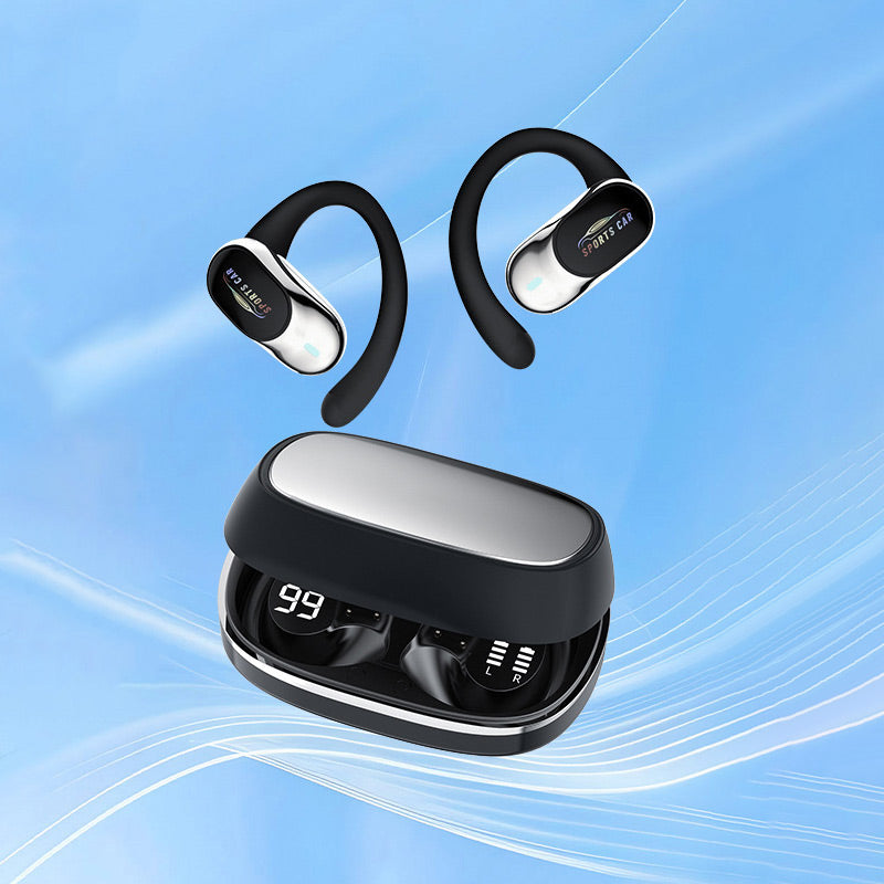 Waterproof Open Ear Earbuds With Advanced Noise Cancelling Technology