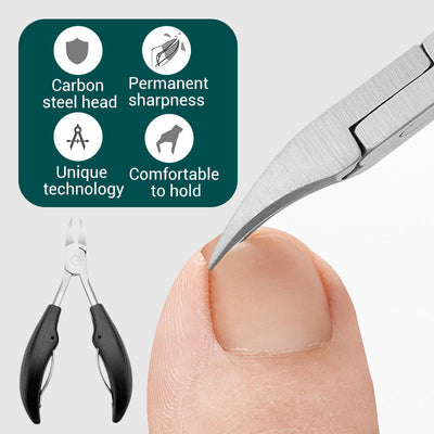 Pro Angled Spring Nail Clipper Durable Precision Grooming Tool