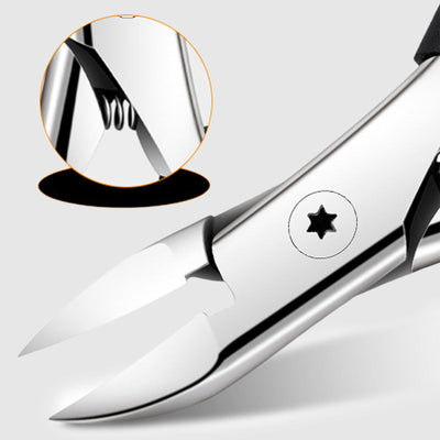 Pro Angled Spring Nail Clipper Durable Precision Grooming Tool