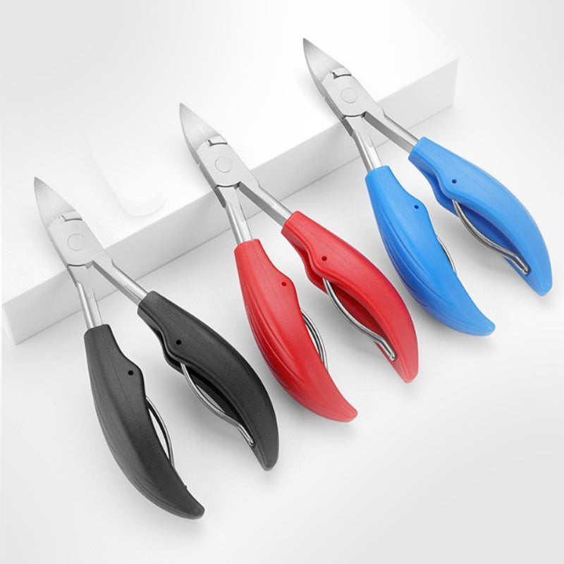 Pro Angled Spring Nail Clipper Durable Precision Grooming Tool