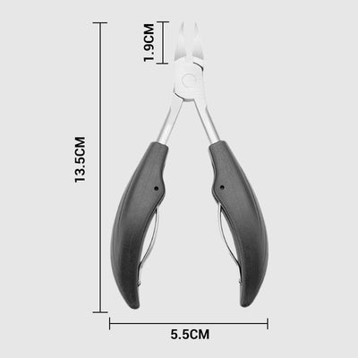Pro Angled Spring Nail Clipper Durable Precision Grooming Tool
