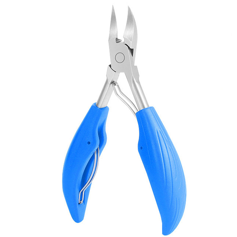 Pro Angled Spring Nail Clipper Durable Precision Grooming Tool
