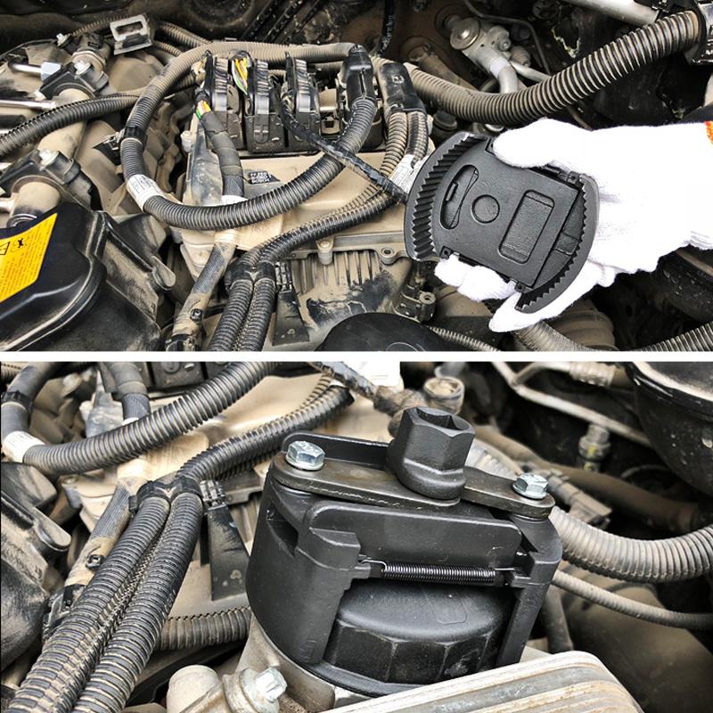 Adjustable Oil Filter Wrench Durable Tool For Easy Removal And Installation