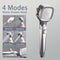 4-in-1 Pressurized Shower Head With Adjustable Spray Settings
