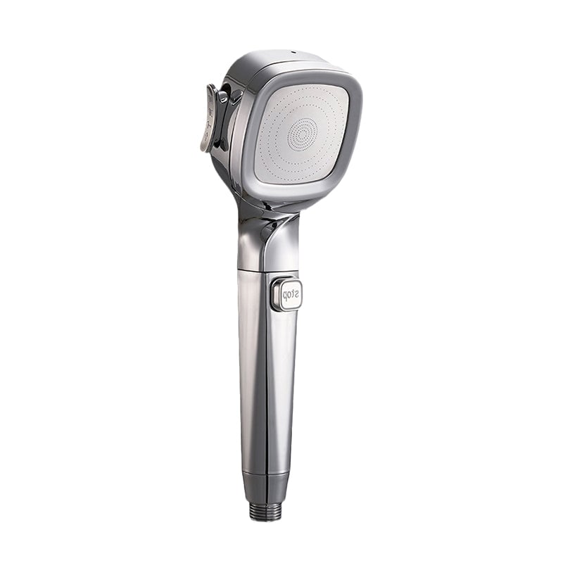 4-in-1 Pressurized Shower Head With Adjustable Spray Settings