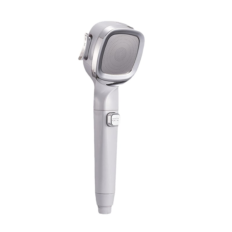 4-in-1 Pressurized Shower Head With Adjustable Spray Settings