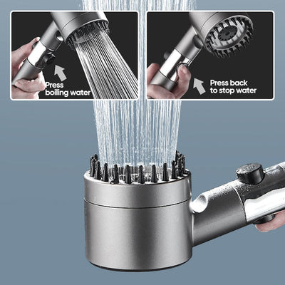 Multi-functional High Pressure Shower Head For Powerful Water Flow