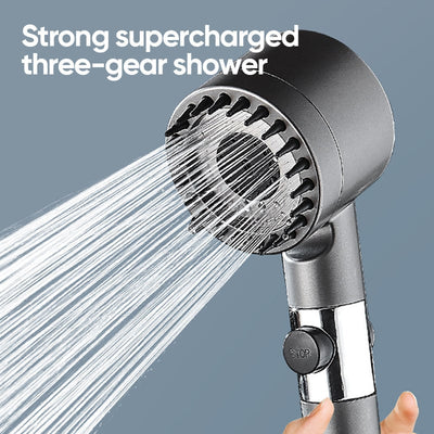 Multi-functional High Pressure Shower Head For Powerful Water Flow