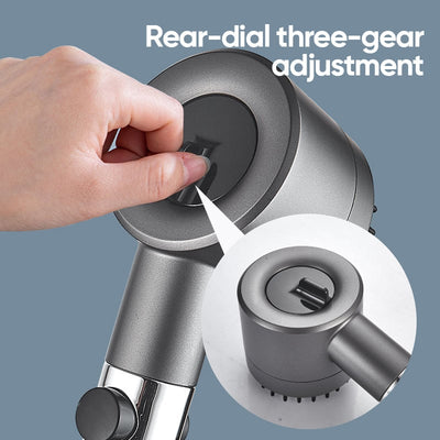 Multi-functional High Pressure Shower Head For Powerful Water Flow