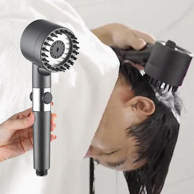 Multi-functional High Pressure Shower Head For Powerful Water Flow