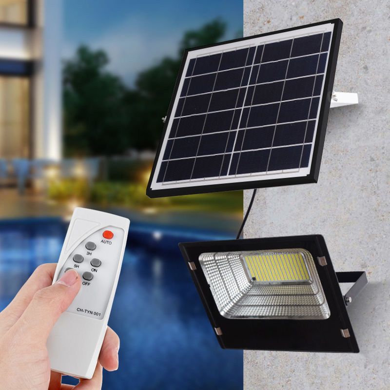 Pousbo Waterproof Solar-Powered Outdoor Lamp For Backyard Lighting