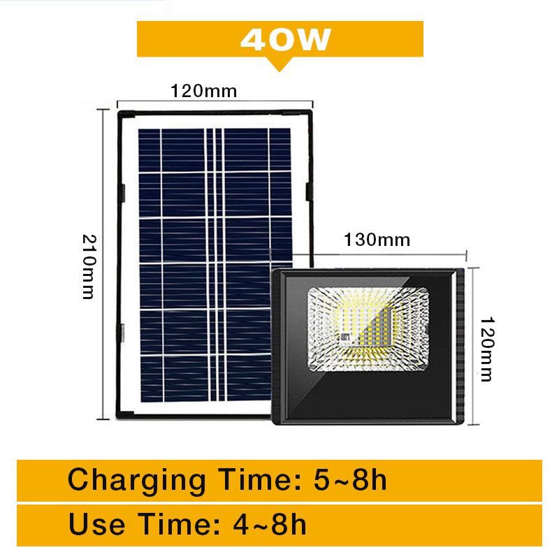 Pousbo Waterproof Solar-Powered Outdoor Lamp For Backyard Lighting