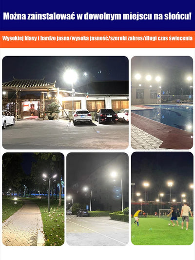 Super Bright Solar Street Lamp Waterproof Outdoor Lighting