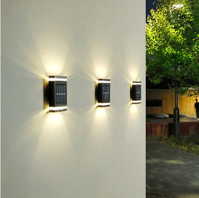 Wireless Solar Wall Lamp LED Outdoor Garden Light Bright