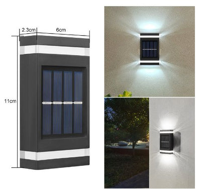 Wireless Solar Wall Lamp LED Outdoor Garden Light Bright