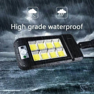 Mintiml LED Solar Street Light With Remote Control Outdoor Lighting