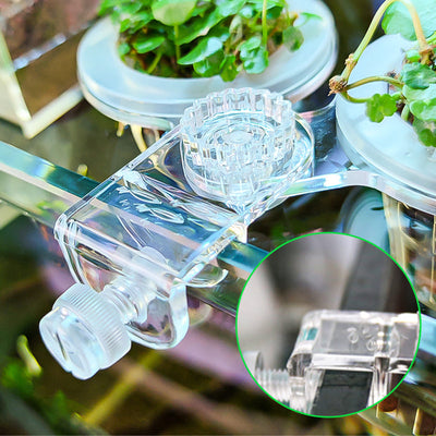 Multi-use Transparent Hydroponic Plant Basket For Growing