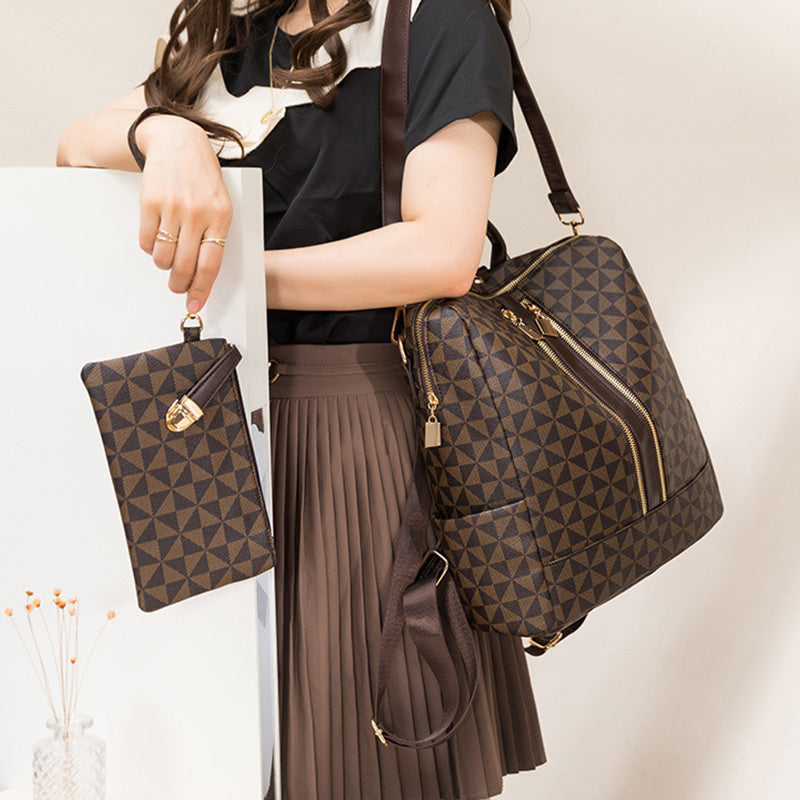 Fashionable Large-Capacity Shoulder Bag Spacious Durable Stylish Design