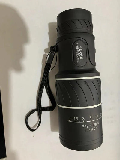 16x52 Monocular Telescope With Dual Focus And Optical Zoom Scope