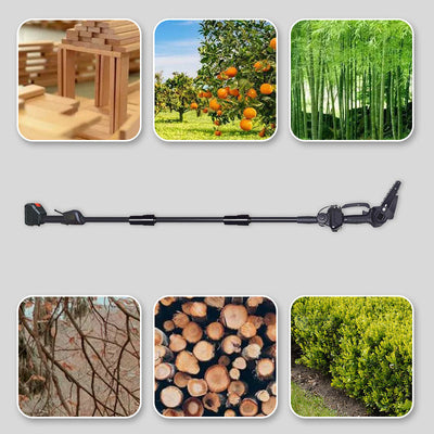 Cordless Pole Saw With Mini Chainsaw Function For Easy Pruning