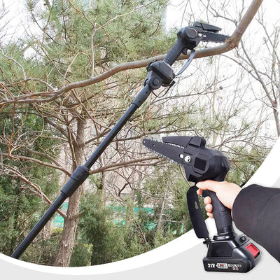 Cordless Pole Saw With Mini Chainsaw Function For Easy Pruning
