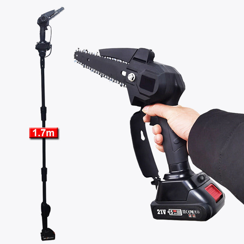 Cordless Pole Saw With Mini Chainsaw Function For Easy Pruning
