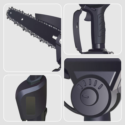 Cordless Pole Saw With Mini Chainsaw Function For Easy Pruning